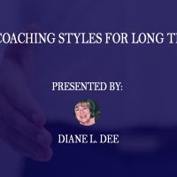 Improving Coaching Styles for Long Term Success